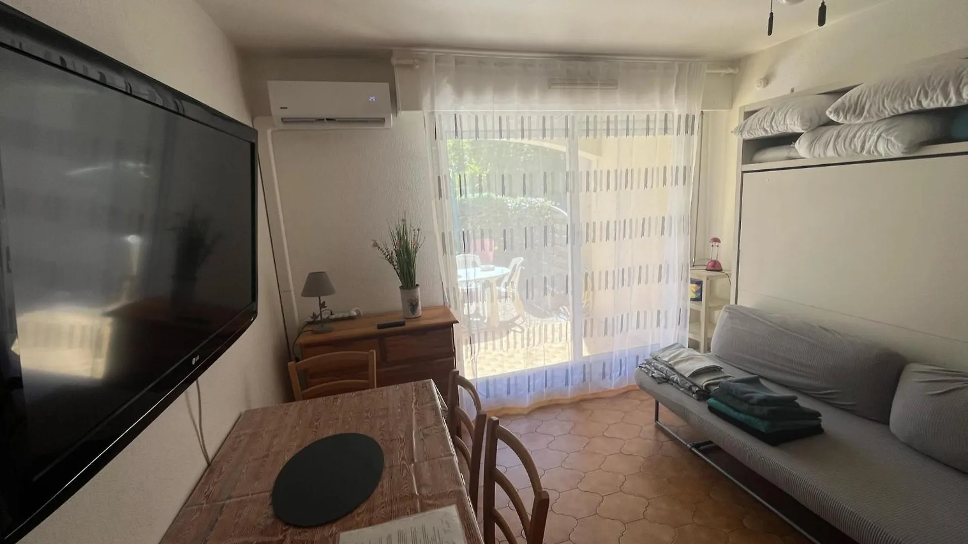 Studio Climatise Avec Jardin Et Plage A 250M Saint-Mandrier-sur-Mer Fransa